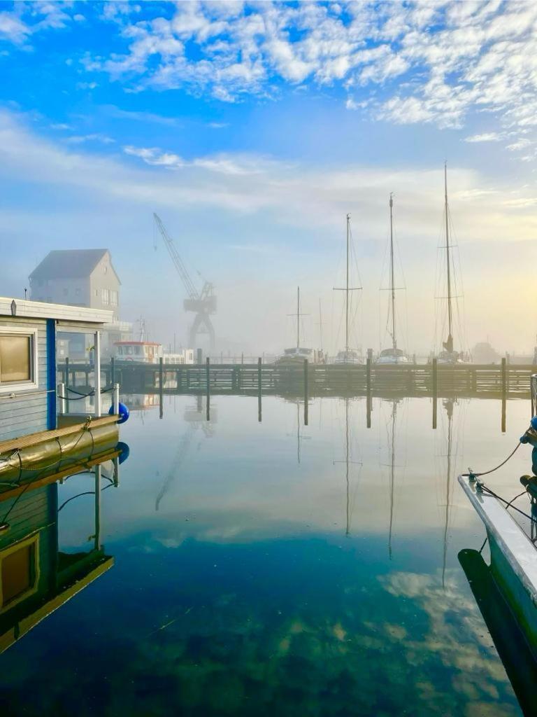 Ostsee Hausboot Schleswig Ostseeblick 1 Exterior photo