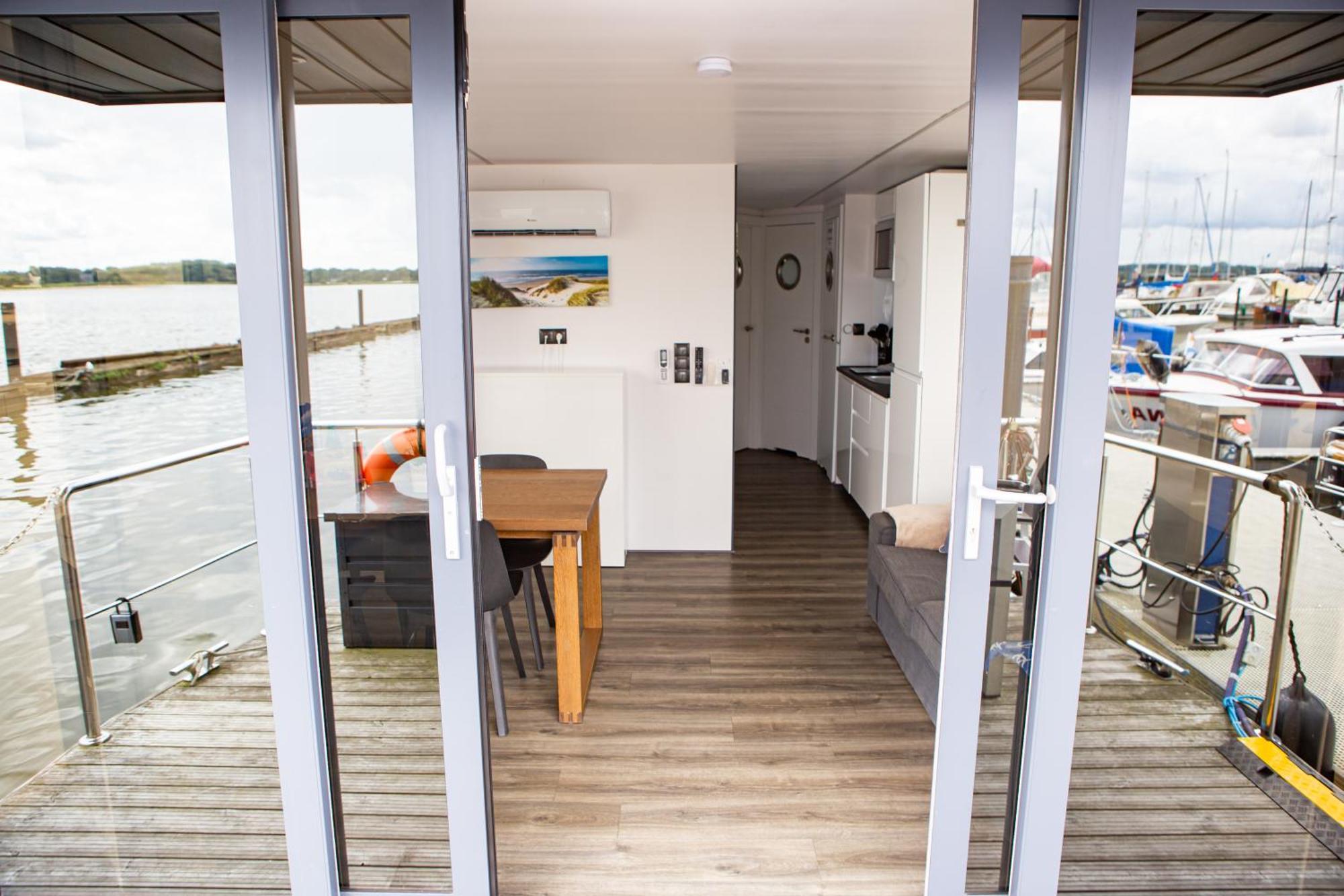 Ostsee Hausboot Schleswig Ostseeblick 1 Exterior photo